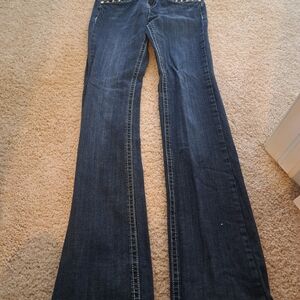 L.A. Idol Blue Boot Cut Jeans Classic Style